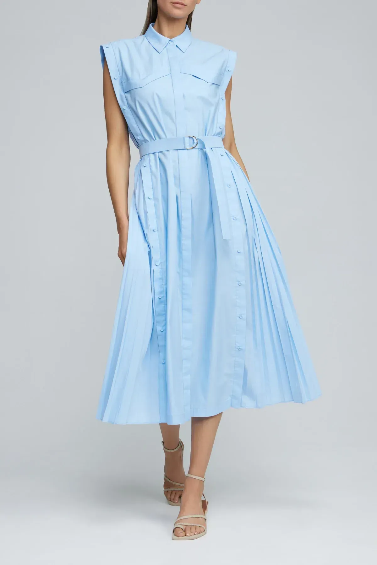 Acler Alcott Dress Blue Size 12 for rent on The Volte - main image