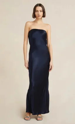 Bec & Bridge Moon Dance Strapless Dress Ink Blue Size 8 for rent on The Volte - image 4