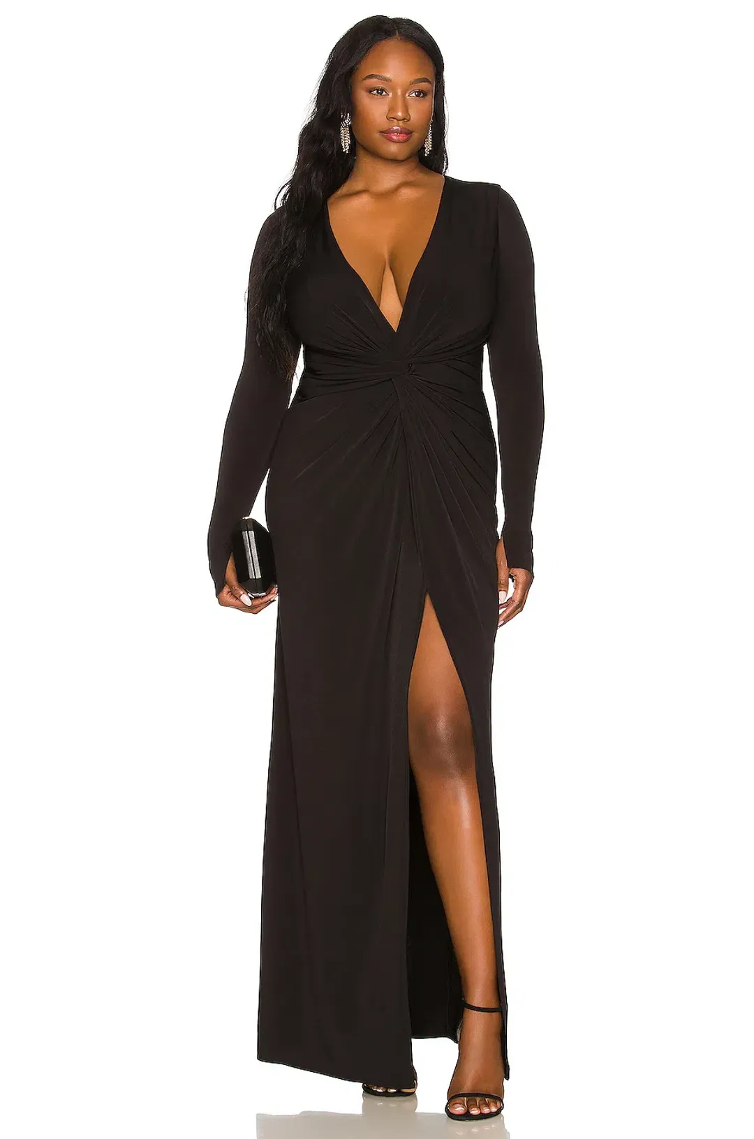 Katie May In A Mood Dress in Black Size L / Au 14 for rent on The Volte - main image