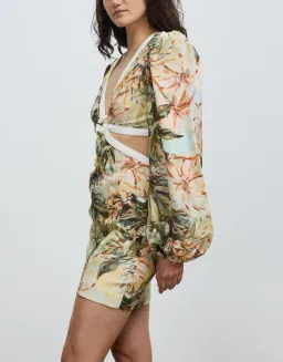Significant Other Madrid Dress Floral Print Size 8 for rent on The Volte - image 2