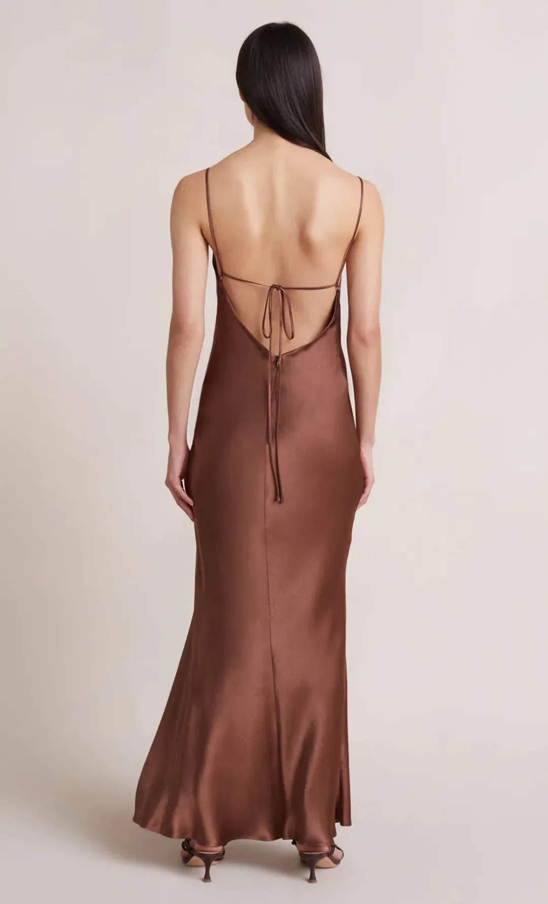 Bec & Bridge Annika Gown Brown Size 8  for rent on The Volte - main image