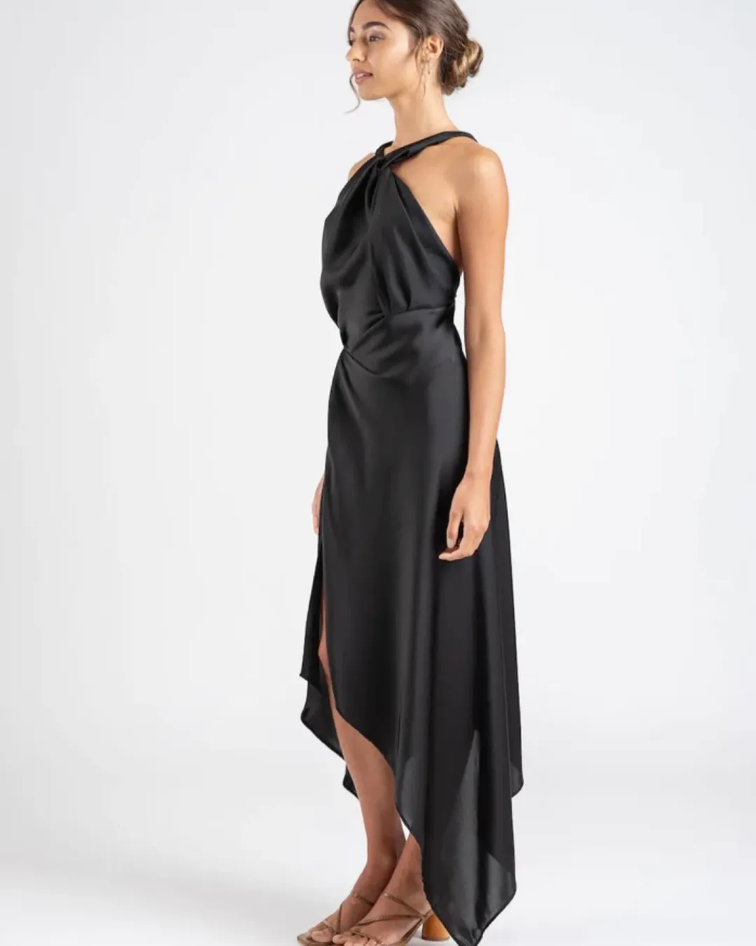 One Fell Swoop Audrey Dress Black Air Po Size 10 for rent on The Volte - main image