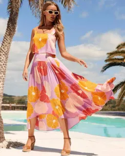 Mister Zimi Betsy Set Flores Print Size 10 for rent on The Volte - image 1
