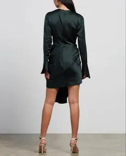 Significant Other Dahlia Dress Deep Pine Size 10 for rent on The Volte - image 3