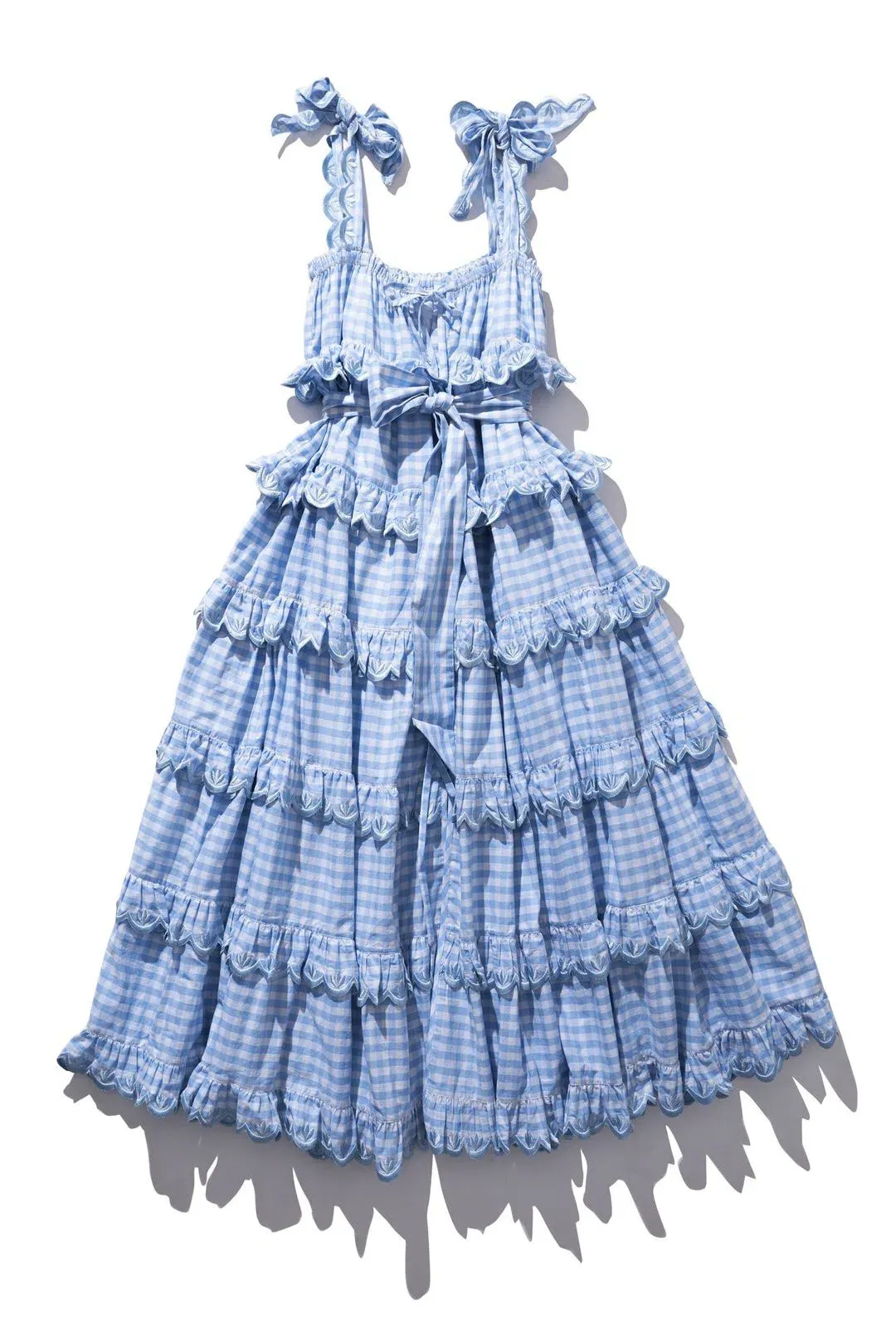 Innika Choo Iva Biigdres Dusk Gingham Print Size 1/Au 8 for rent on The Volte - main image