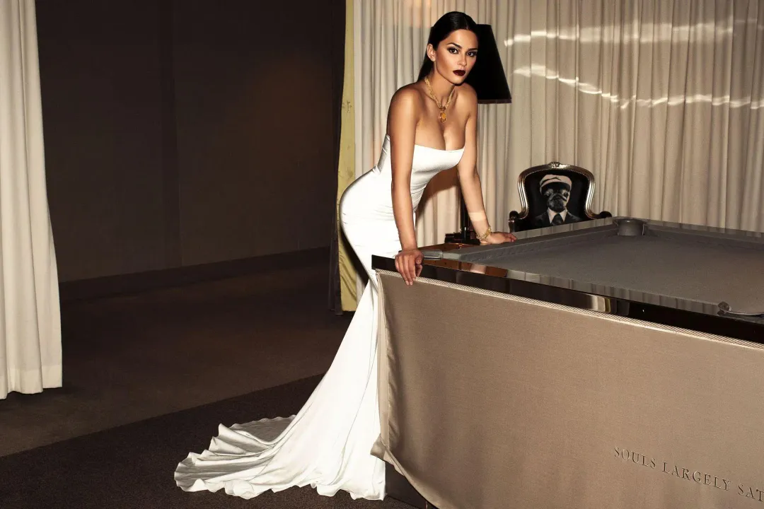Abyss by Abby Cavalli Gown White Size 12 for rent on The Volte - main image