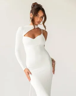 Arcina Ori Estelle Dress White Size S / AU 8 for rent on The Volte - image 2