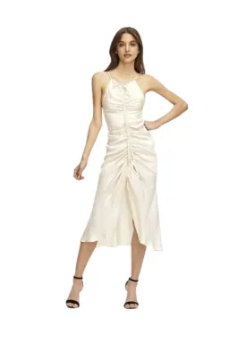 Alice McCall Blue Moon Midi Dress Oyster Size 10 for rent on The Volte - image 1