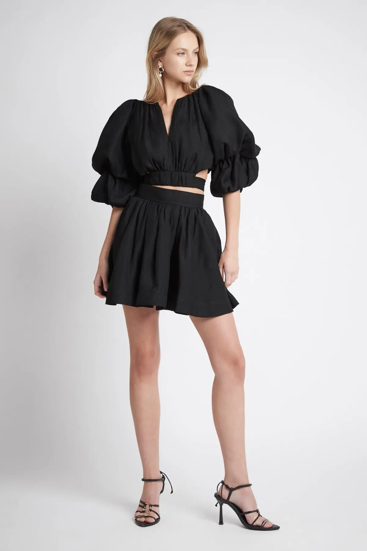 Aje Impression Top Black Size 8 for rent on The Volte - main image