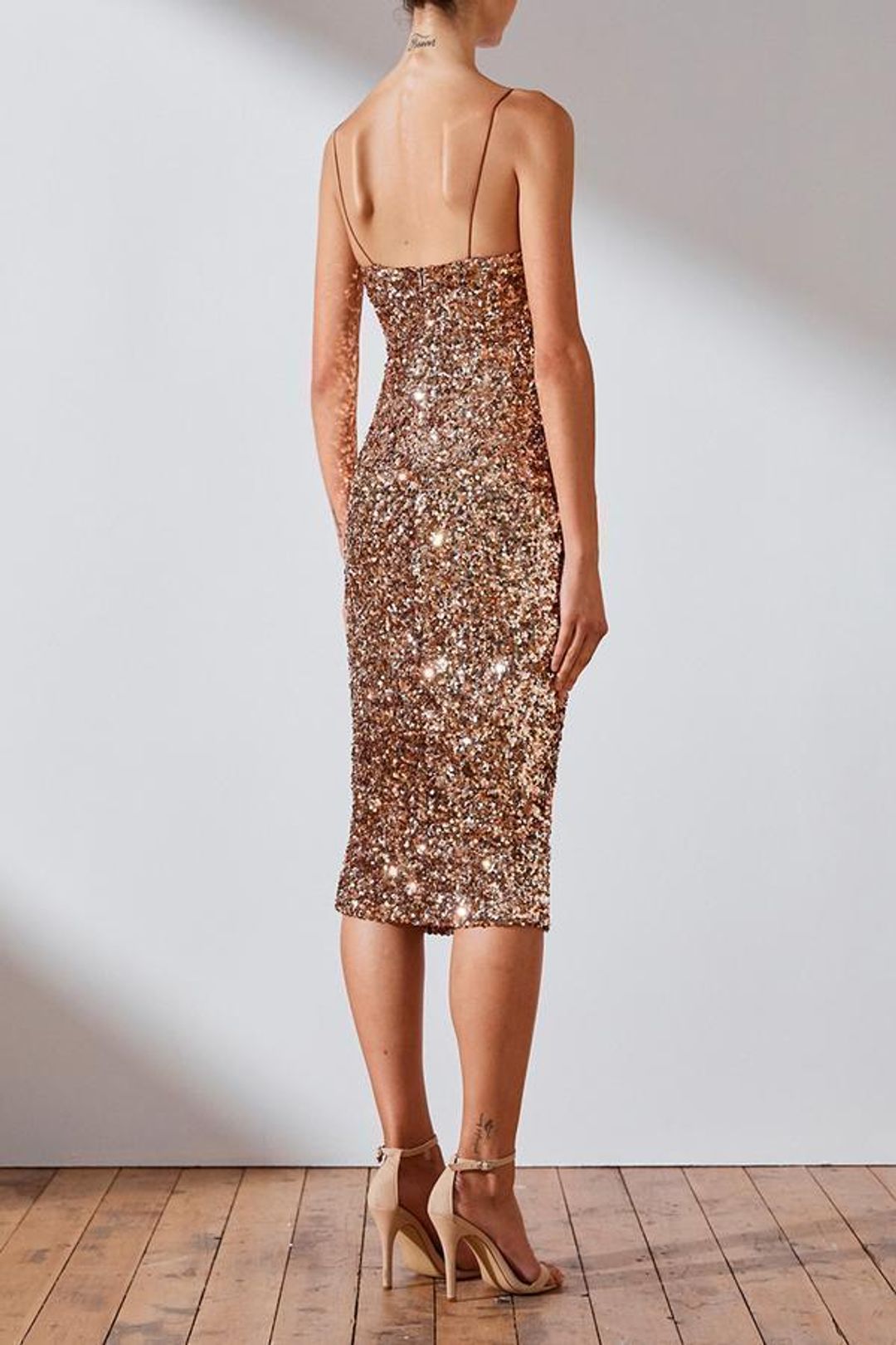 SHONA JOY FAYE COCKTAIL MIDI DRESS sz 10 for rent on The Volte - main image