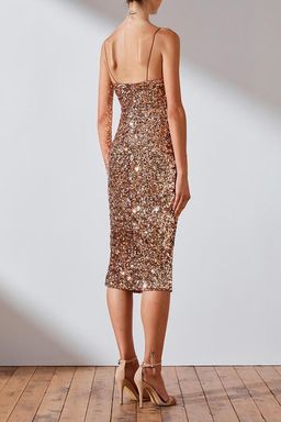 SHONA JOY FAYE COCKTAIL MIDI DRESS sz 10 for rent on The Volte - image 4