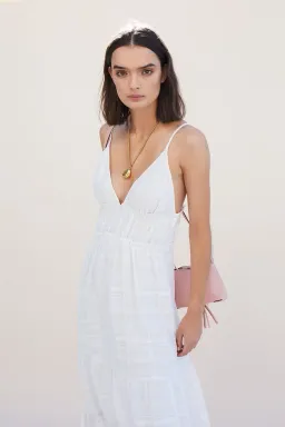 Suboo Yoko Maxi Dress Ivory Size M/Au 10 for rent on The Volte - image 3