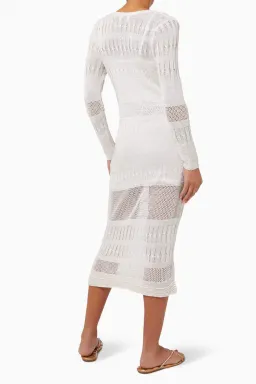 Suboo Harper Knit Kaftan White Size 10/M for rent on The Volte - image 3
