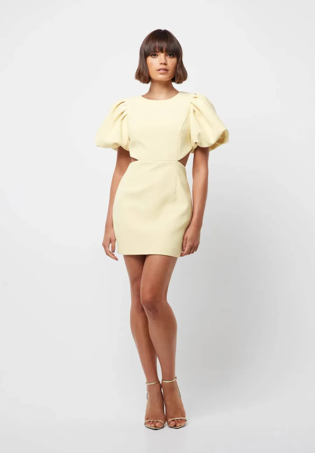 Mossman Splendour Mini Dress Yellow Size 12 for rent on The Volte - main image