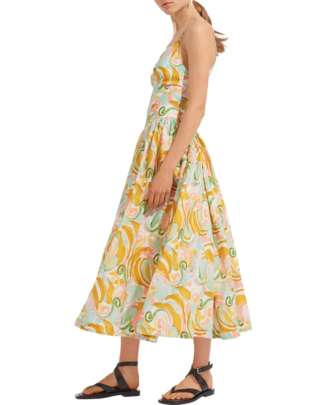 Steele Jasmine Dress Print Size XS/AU 6 for rent on The Volte - main image