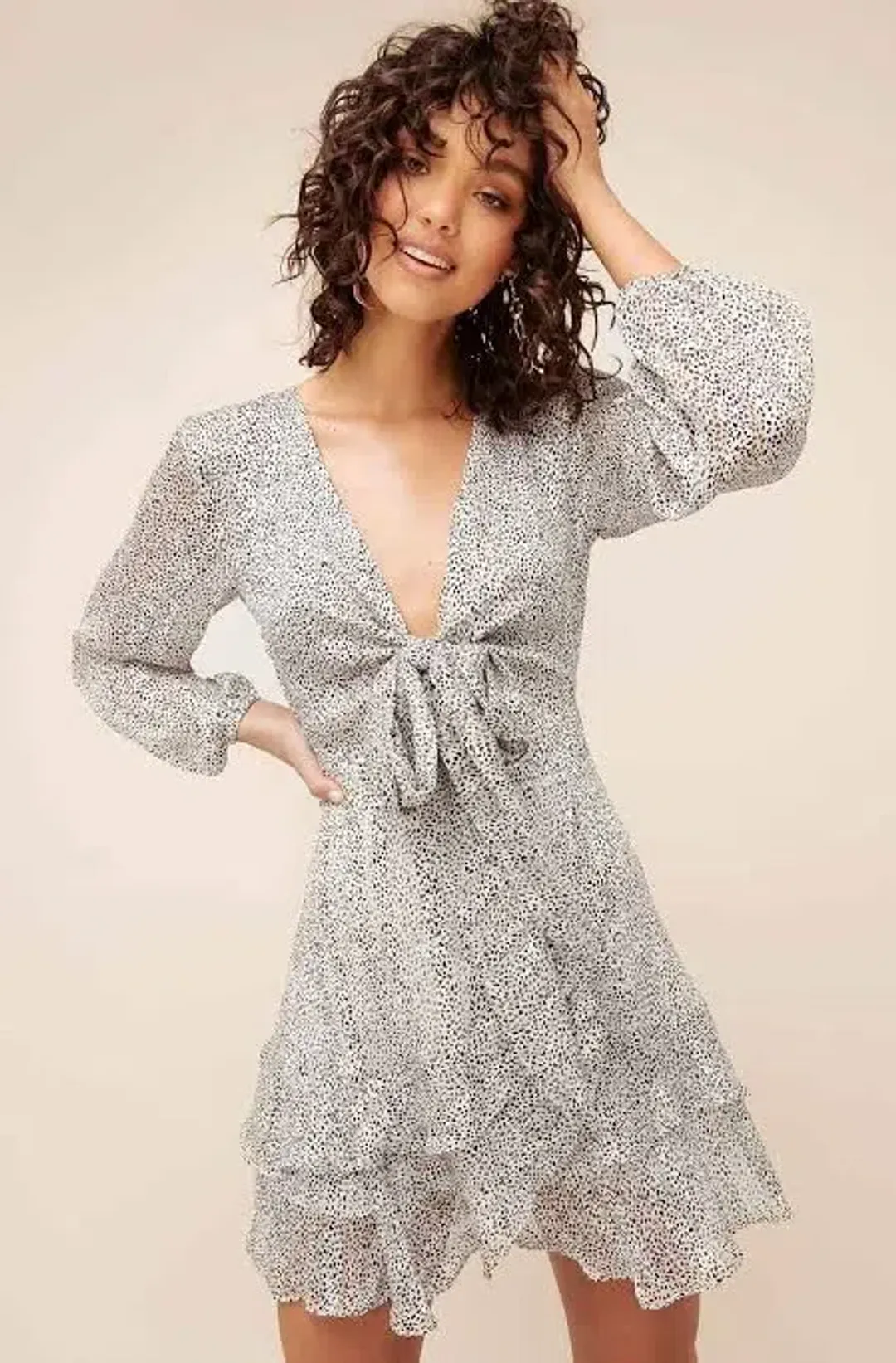 Sheike Instinct Dress Print Size 8 for rent on The Volte - main image
