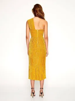 Alice McCall Power Lady Dress in Yellow Size 6 for rent on The Volte - image 3