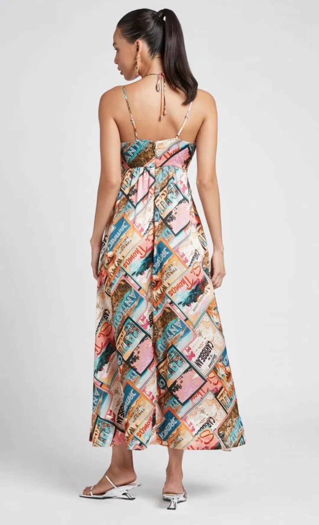 Sheike Caribbean Queen Dress Print Size 10  for rent on The Volte - main image