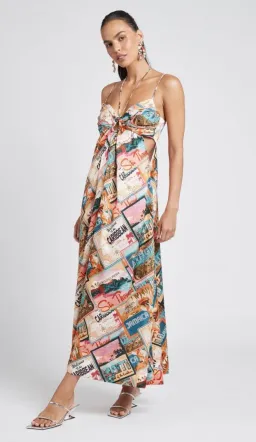 Sheike Caribbean Queen Dress Print Size 10  for rent on The Volte - image 1