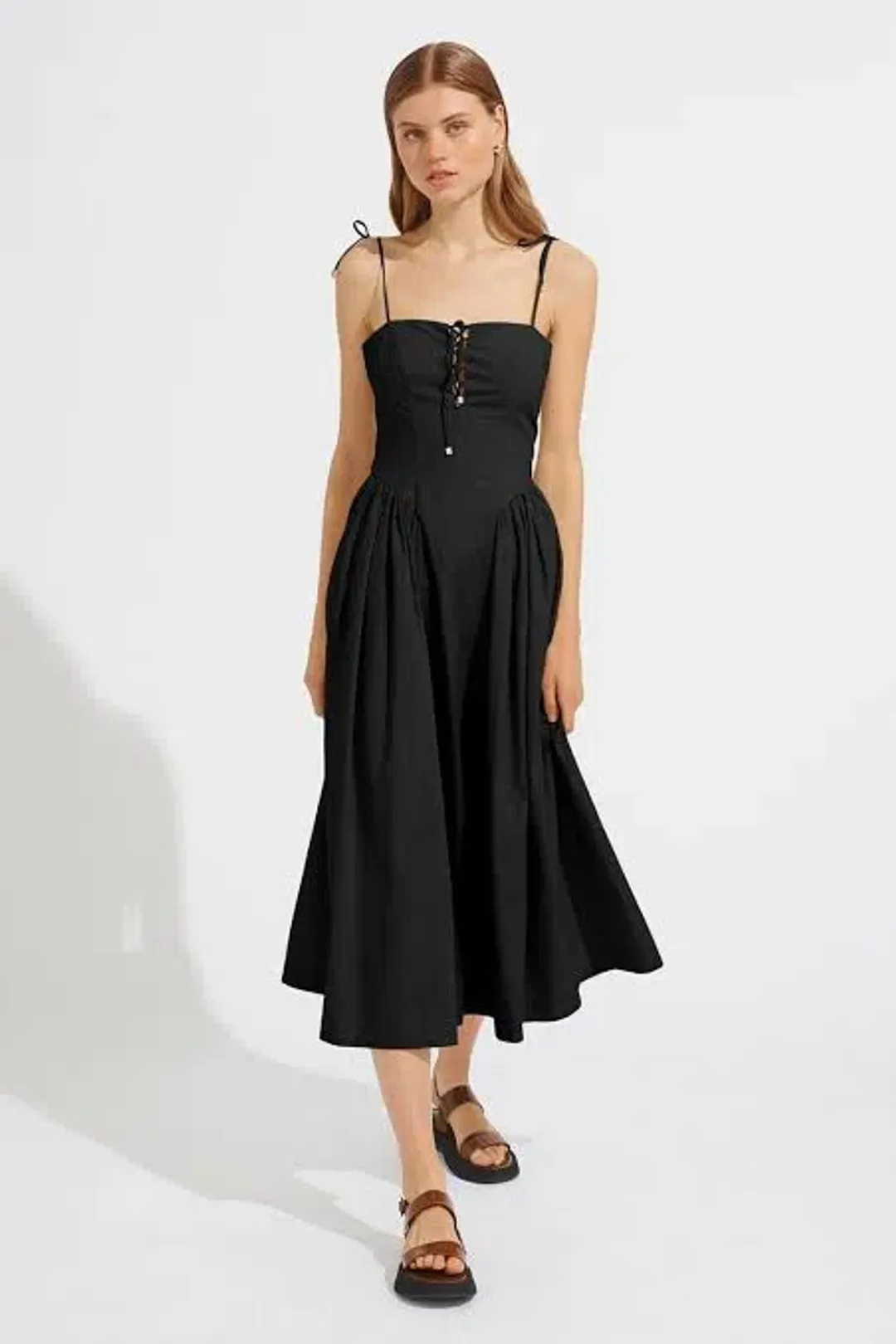 Steele Kate Dress In Ink Size XS for rent on The Volte - main image