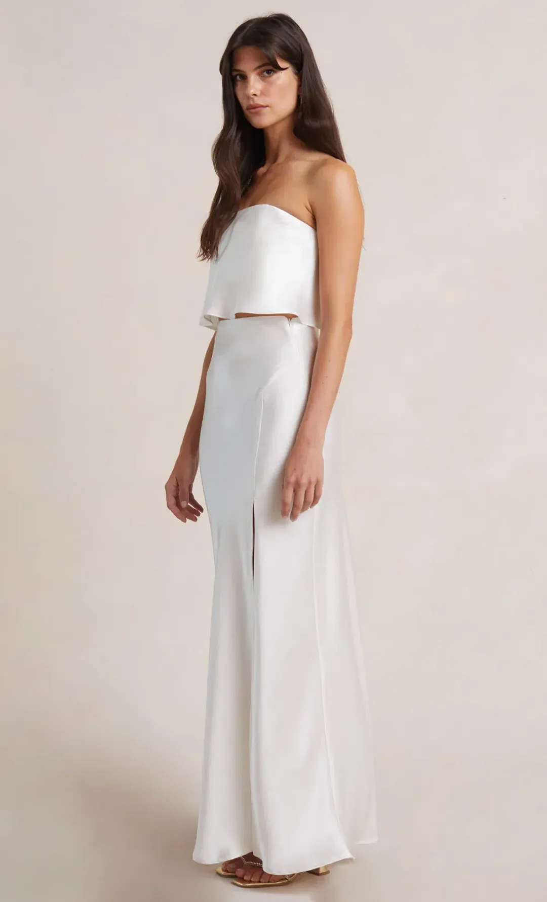 Bec & Bridge The Dreamer Skirt Ivory Size 12 / L for rent on The Volte - main image