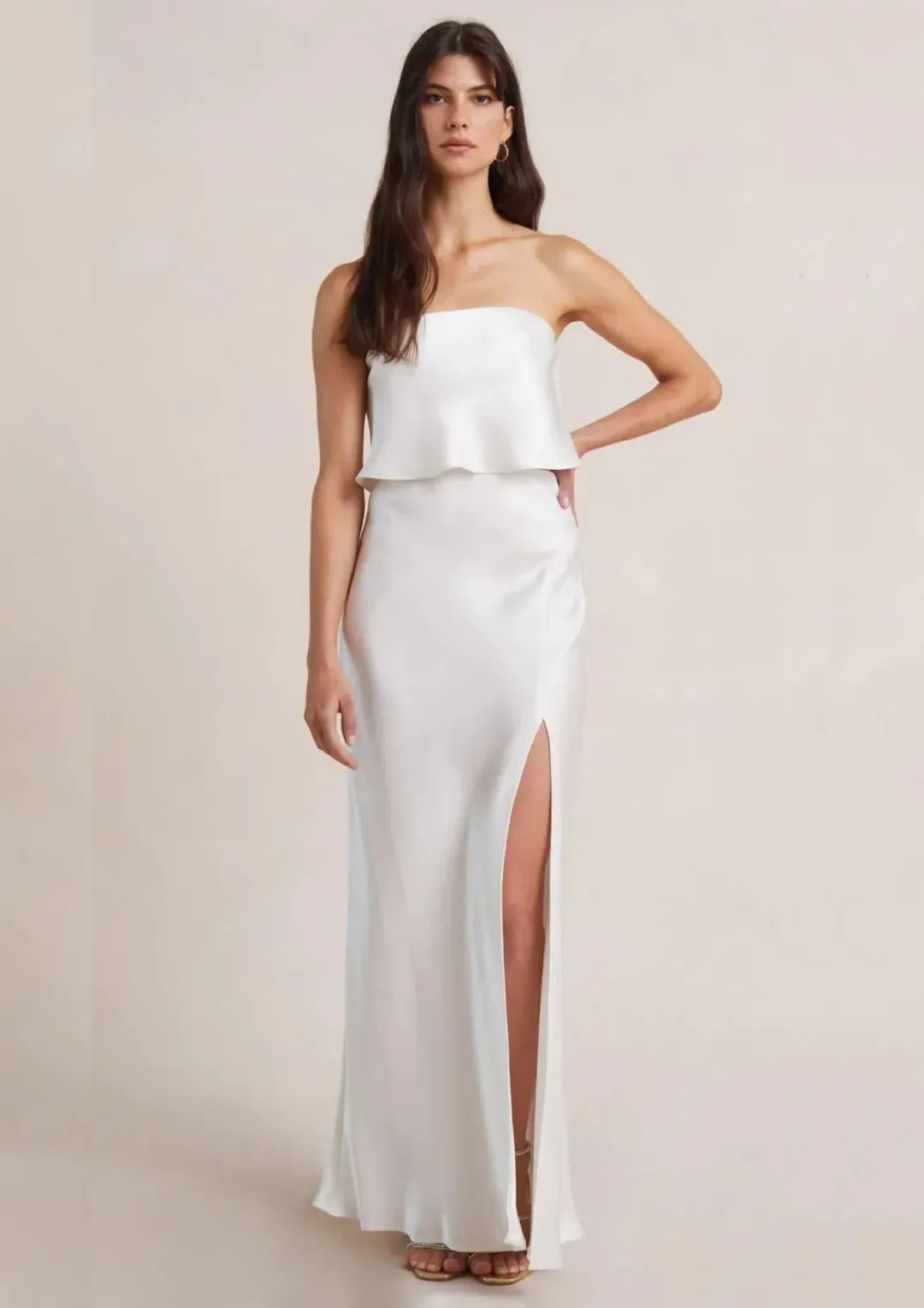 Bec & Bridge The Dreamer Skirt Ivory Size 12 / L for rent on The Volte - main image