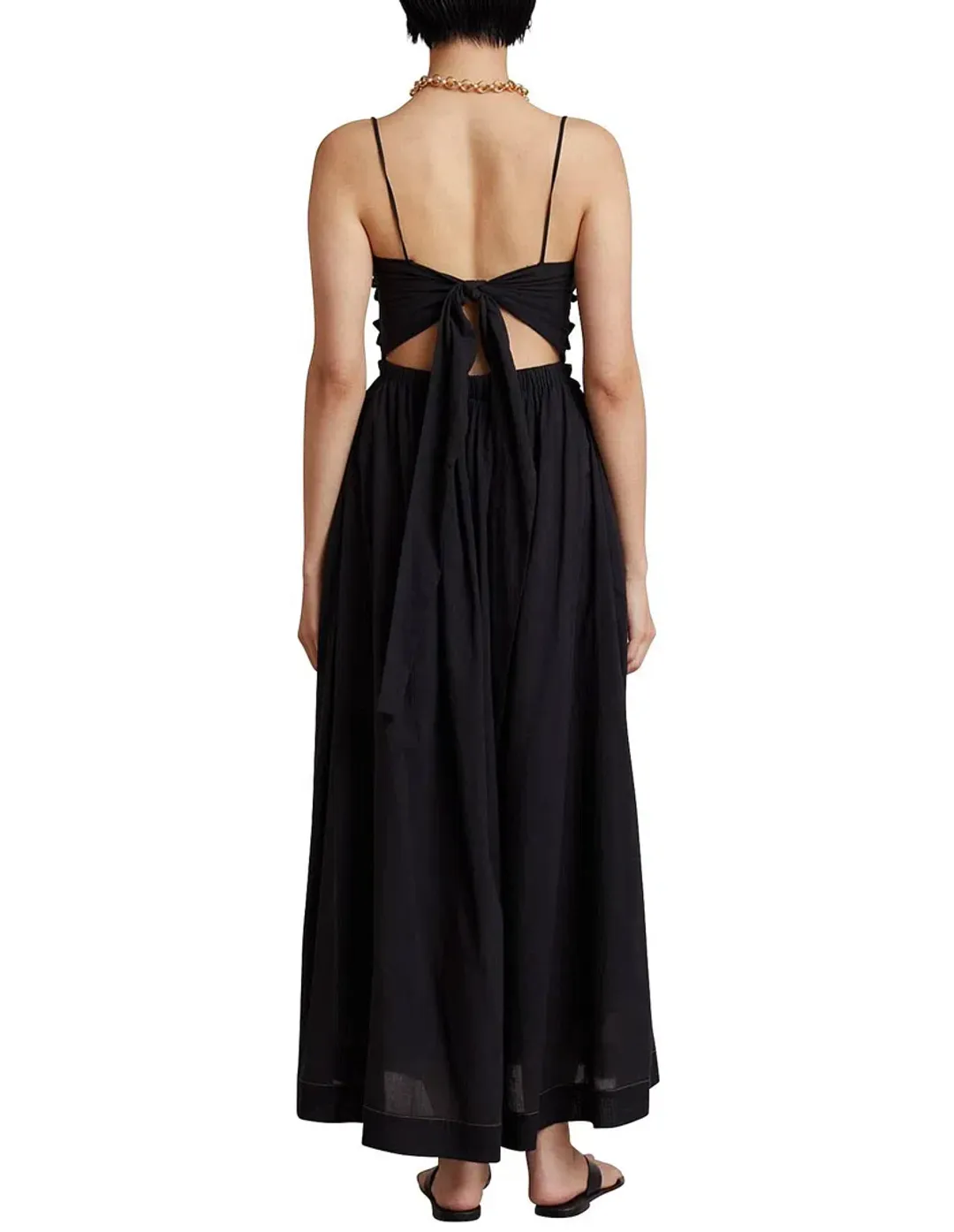 Bec & Bridge Alina Midi Dress Black Size 10 / M for rent on The Volte - main image