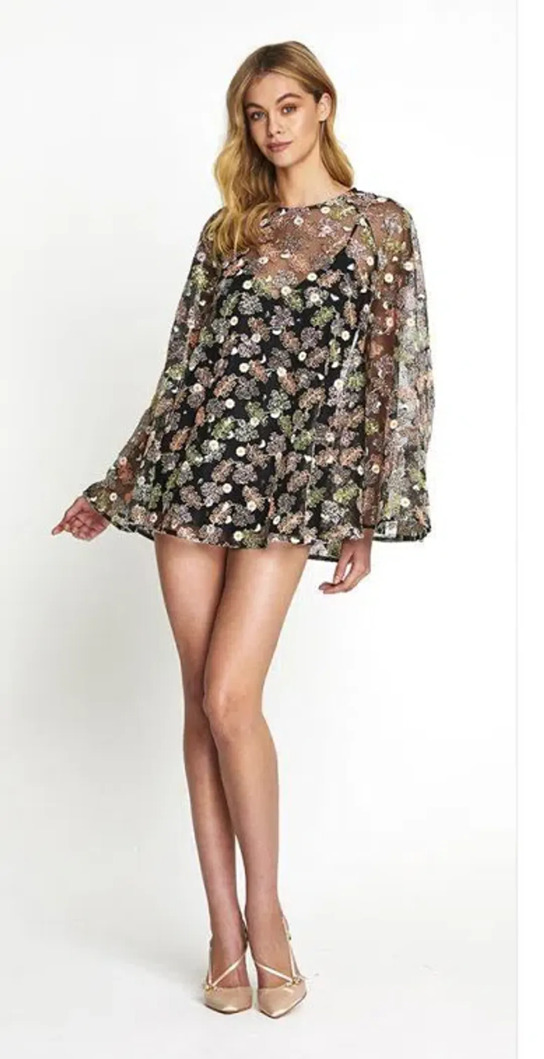 Alice McCall Celestial Creature Swing Dress Floral Size 6 for rent on The Volte - main image