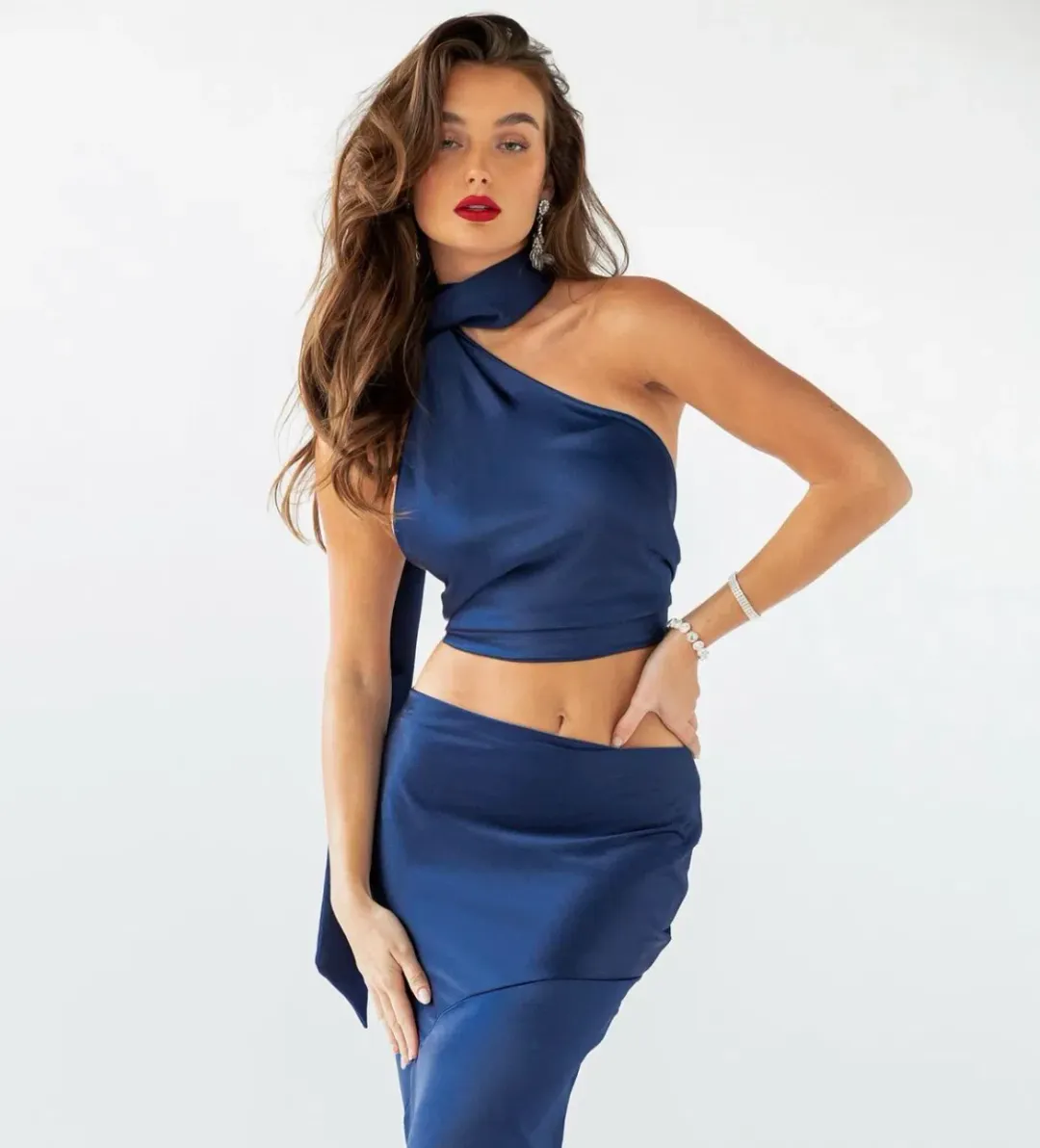 Arcina Ori Angelina Set Navy Size 6 for rent on The Volte - main image