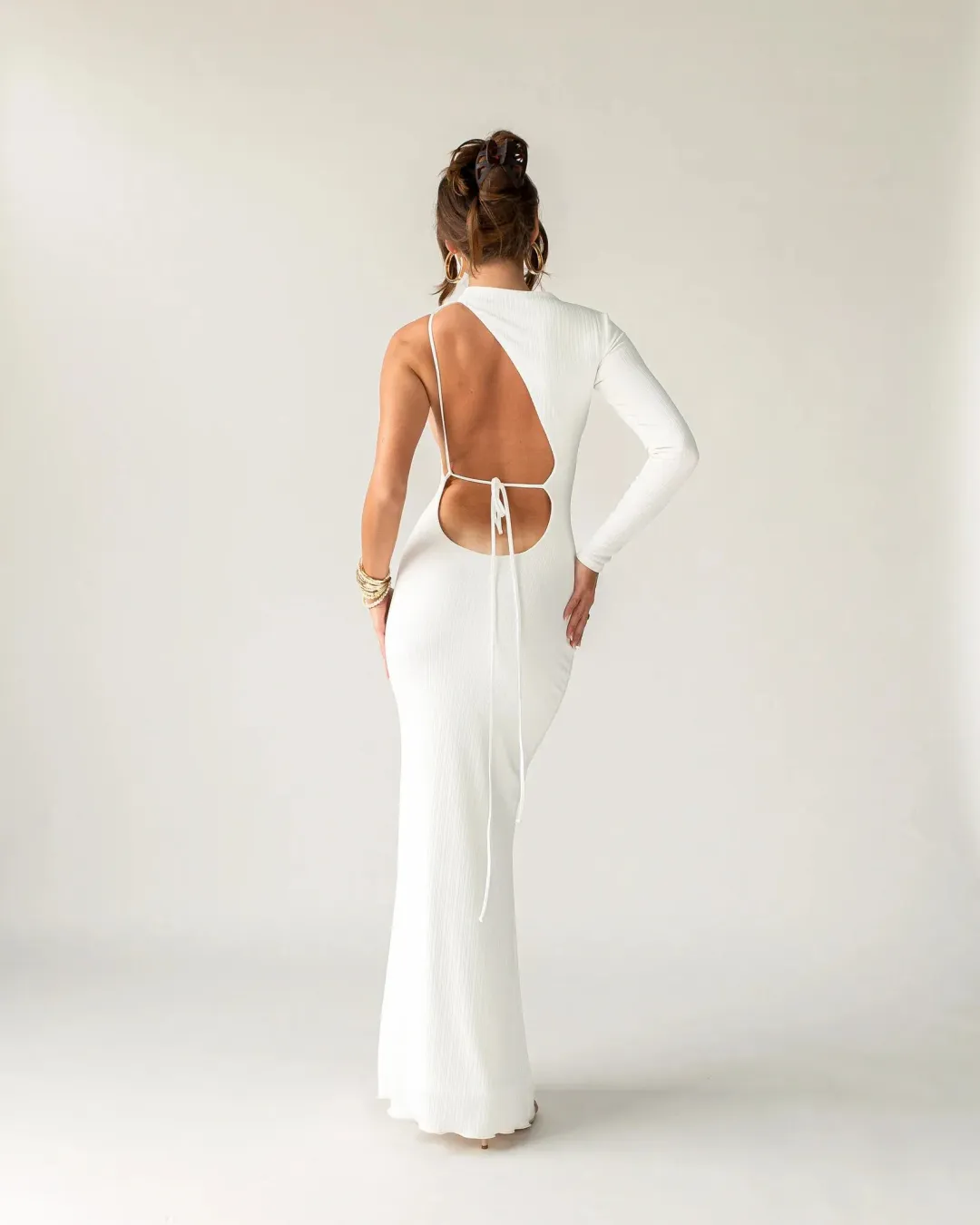 Arcina Ori Estelle Dress White Size 10 for rent on The Volte - main image