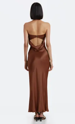 Bec & Bridge Moon Dance Dress Chocolate Size 10  for rent on The Volte - image 3