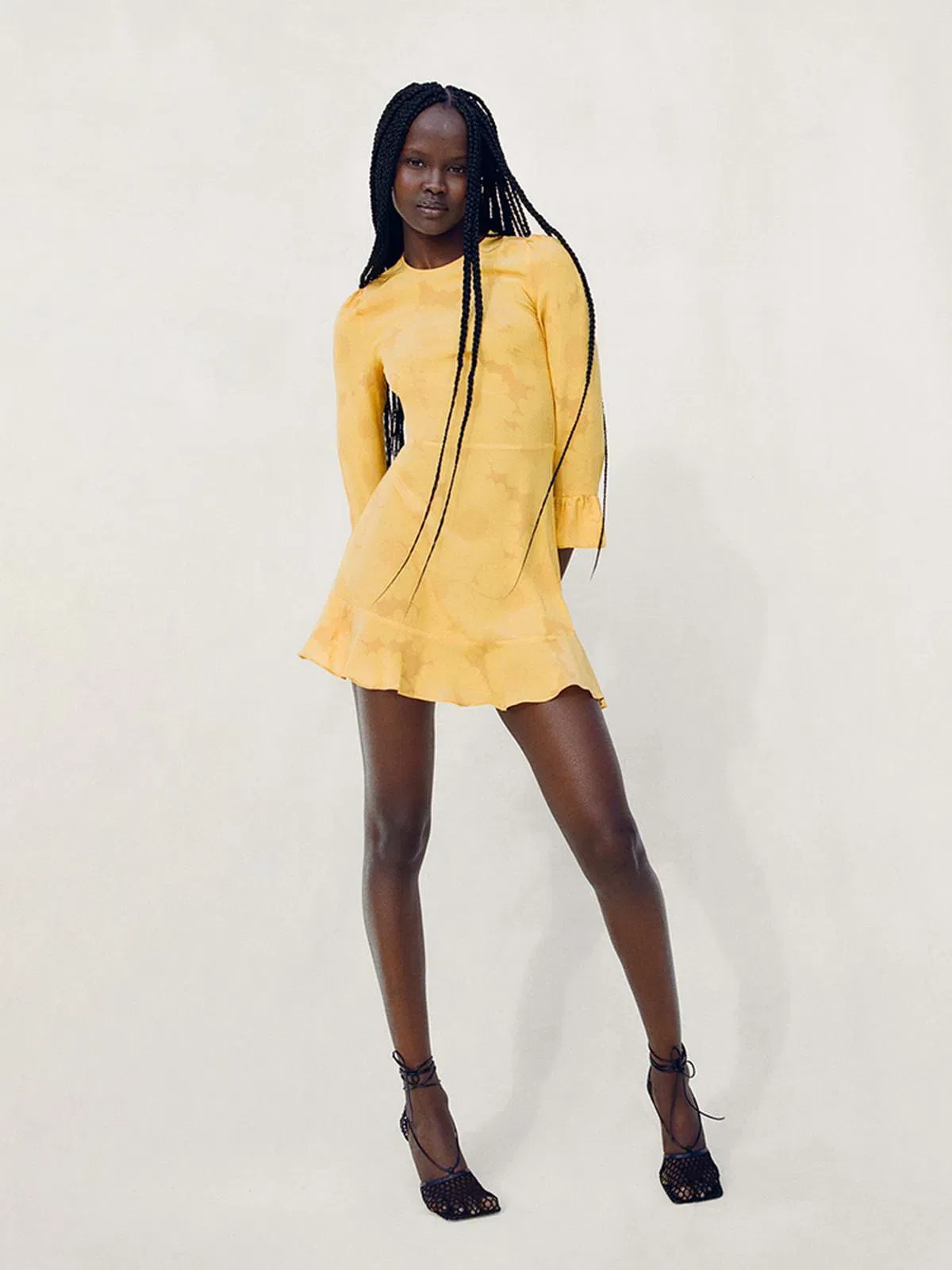 Realisation Par The Mary Jane Dress Sunflower Size XS / Au 6 for rent on The Volte - main image