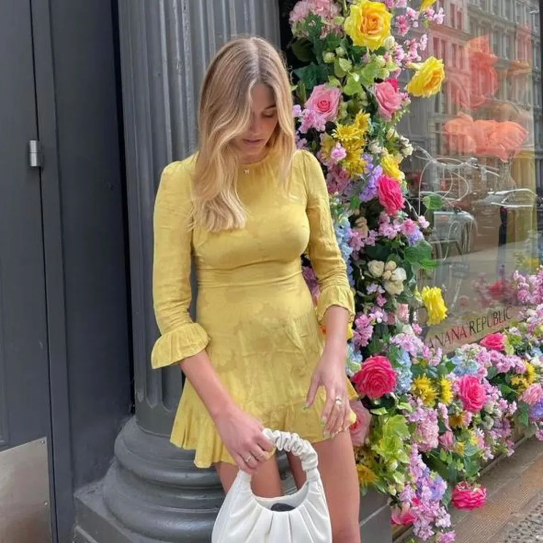 Realisation Par The Mary Jane Dress Sunflower Size XS / Au 6 for rent on The Volte - main image