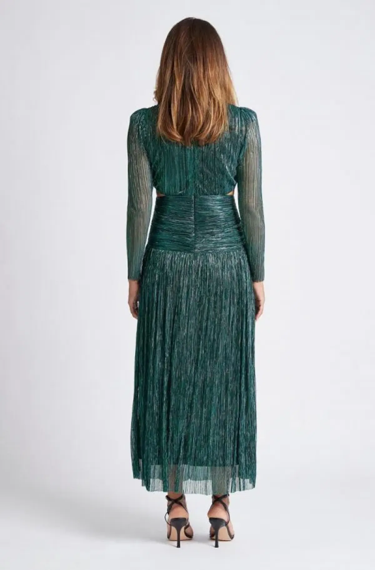 Sheike Millenium Dress Emerald Green Size 10 for rent on The Volte - main image