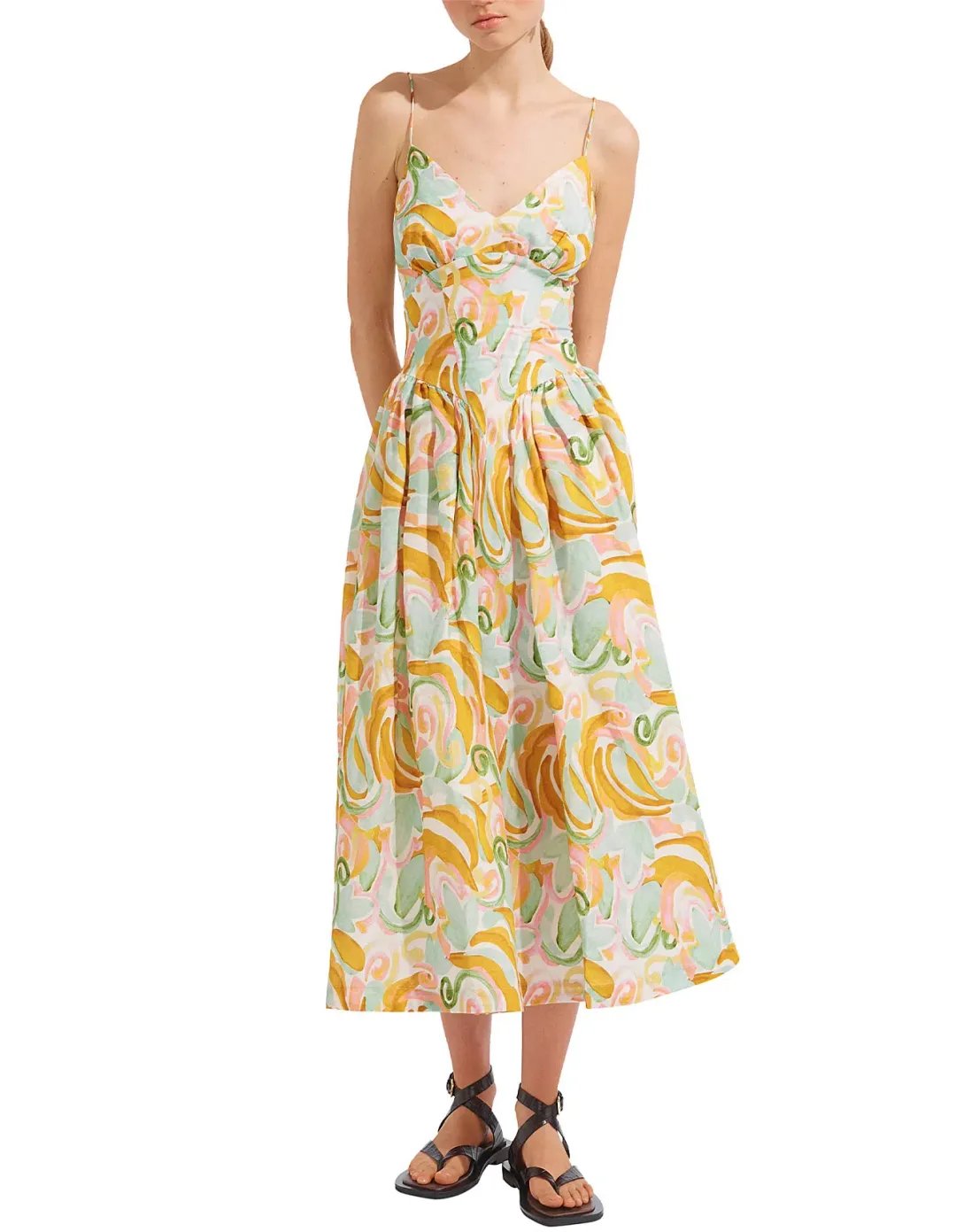 Steele Jasmine Dress Print Size 8 for rent on The Volte - main image
