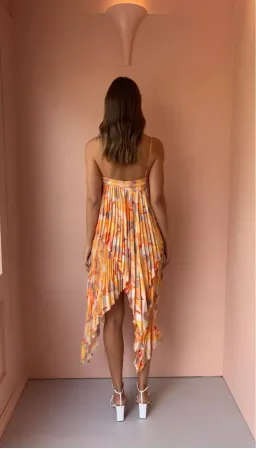 Acler Hooper Dress Print Size 8 for rent on The Volte - image 2