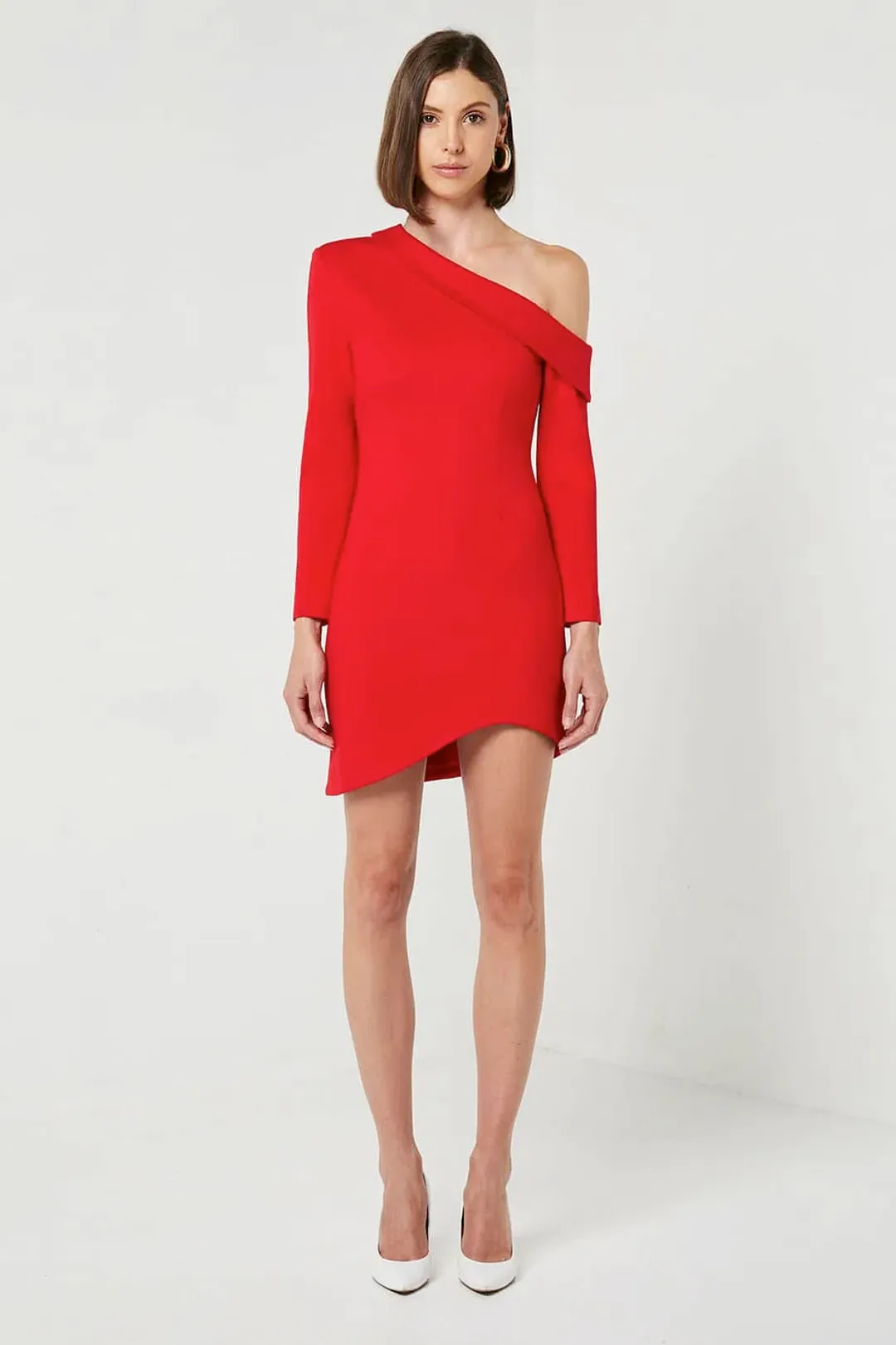Elliatt Santino Mini Dress Red Size 6 for rent on The Volte - main image