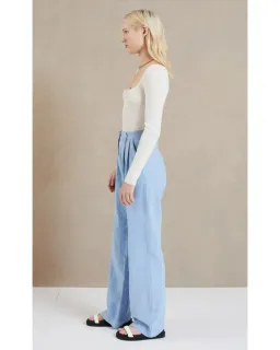 Bec & Bridge Harriet Pants Sky Blue Size XS / AU 6  for rent on The Volte - image 2