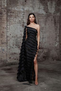 LEXI BOWERY DRESS – BLACK SZ 10 for rent on The Volte - image 1