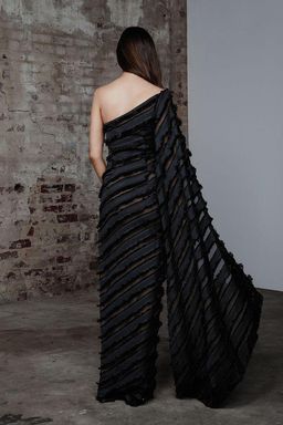 LEXI BOWERY DRESS – BLACK SZ 10 for rent on The Volte - image 3