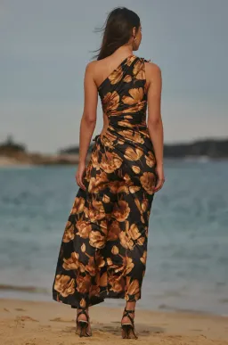 Sonya Nour Maxi Dress Marbella Print Size 6 / XS for rent on The Volte - image 3