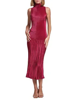 L'Idee Soiree Moss Gown in Ruby Size 10 for rent on The Volte - image 1