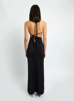 Christopher Esber Displace Dress Black Size 6 / XS for rent on The Volte - image 3
