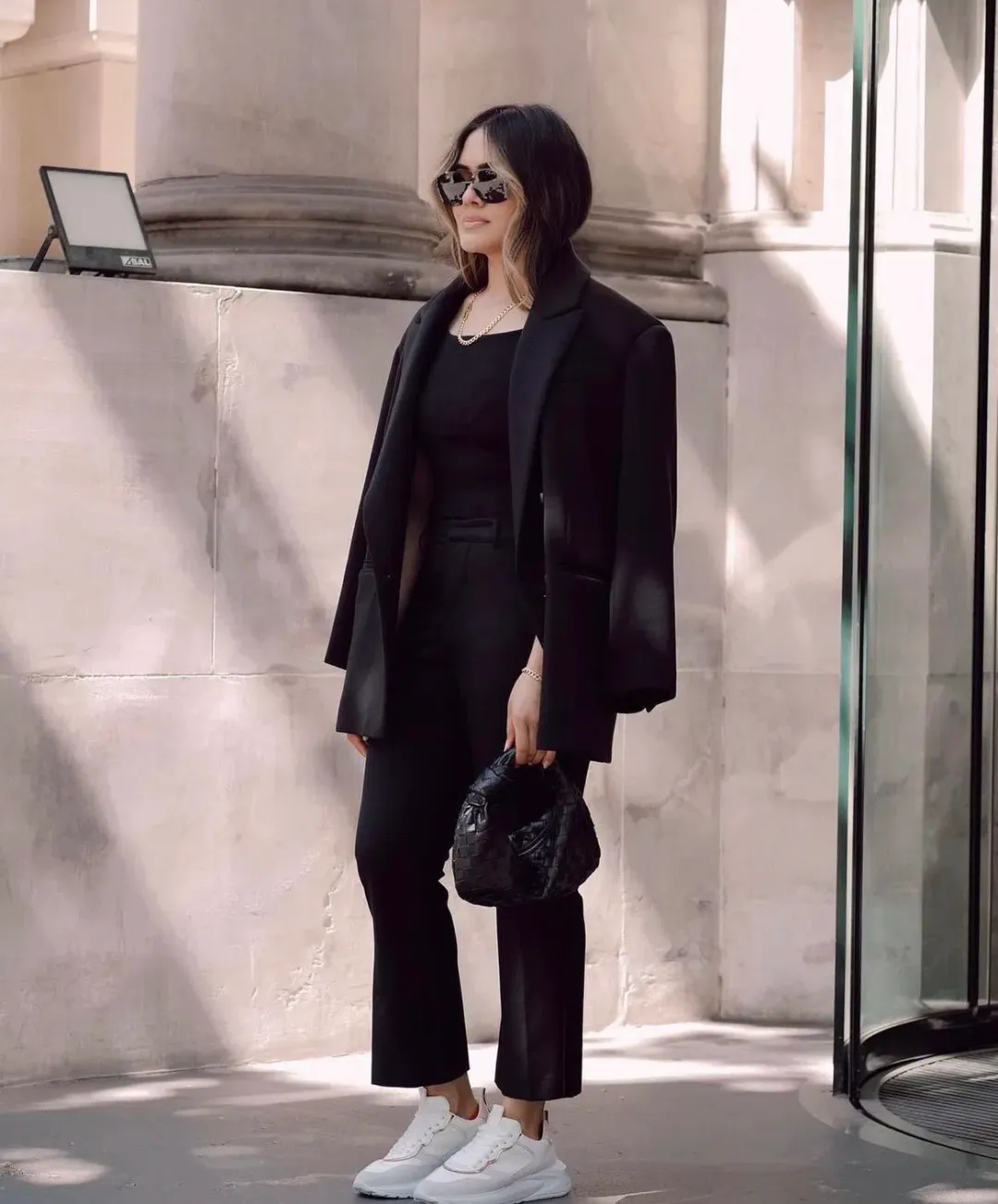 Bottega Veneta Mini Jodie Bag in Black for rent on The Volte - main image