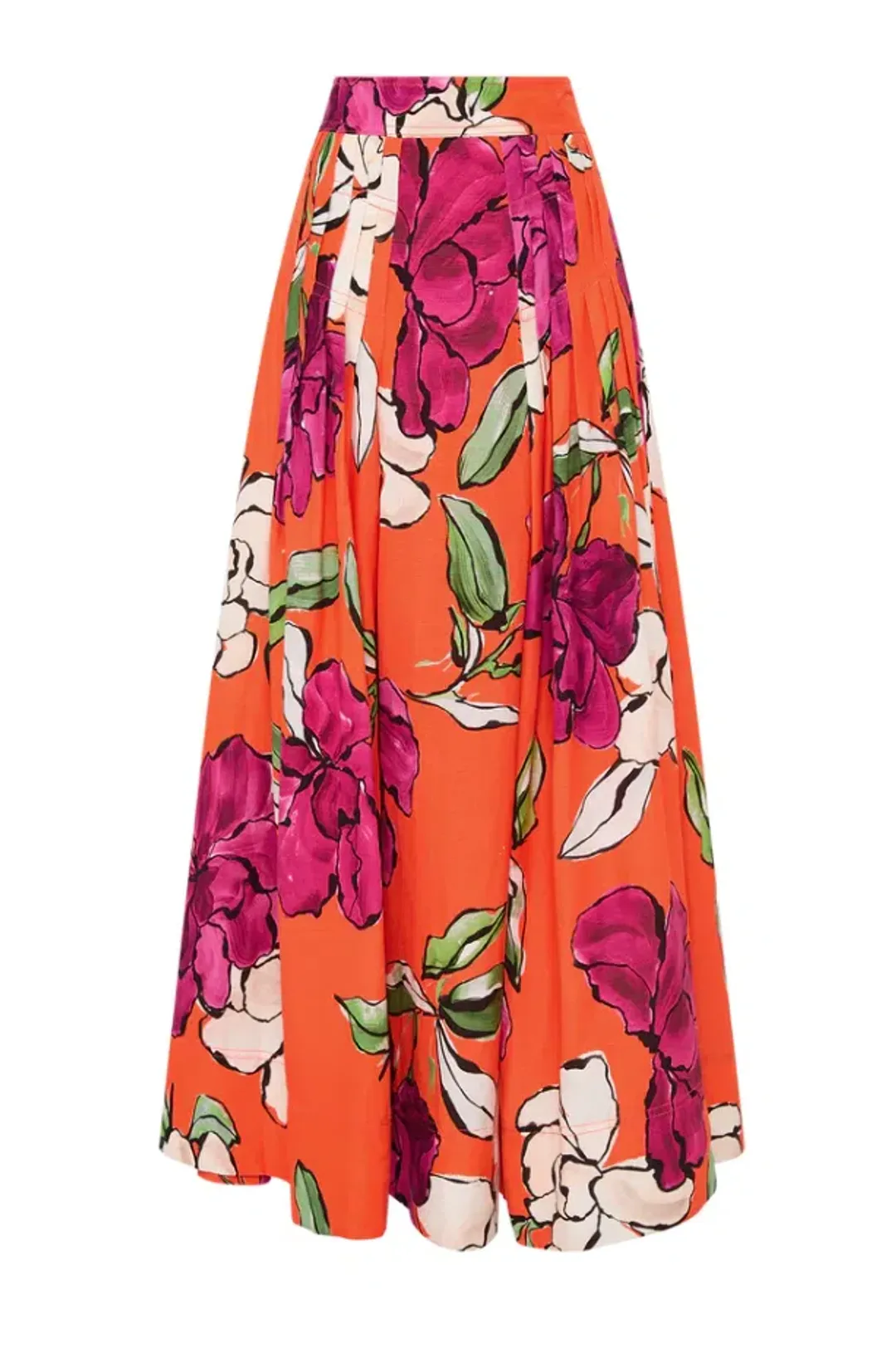 Aje Marcel Puff Sleeve Top and Lewis Tuck Detail Skirt Set Floral Size M / AU 10 for rent on The Volte - main image