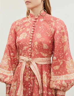 Zimmermann Veneto Border Short Dress Floral Size 1 / Au 10 for rent on The Volte - image 2