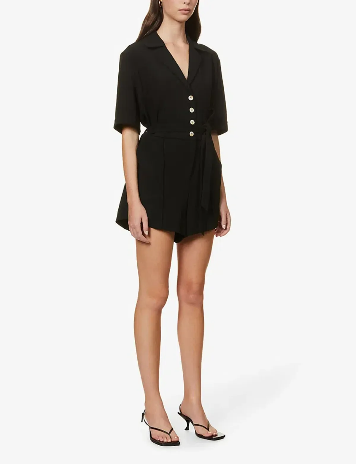 Viktoria & Woods Dalmatian Playsuit Black Size 0 / Au 6 for rent on The Volte - main image