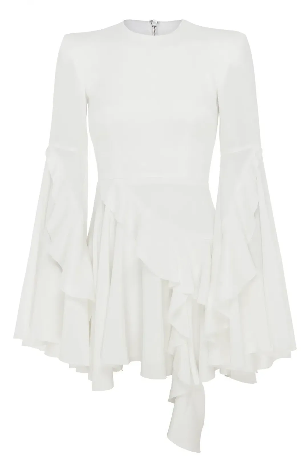 Alex Perry Ridgley Dress White Size 10 for rent on The Volte - main image