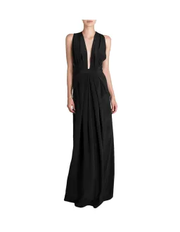 Bianca Spender Ascendent Gown Black Size 10 for rent on The Volte - image 1