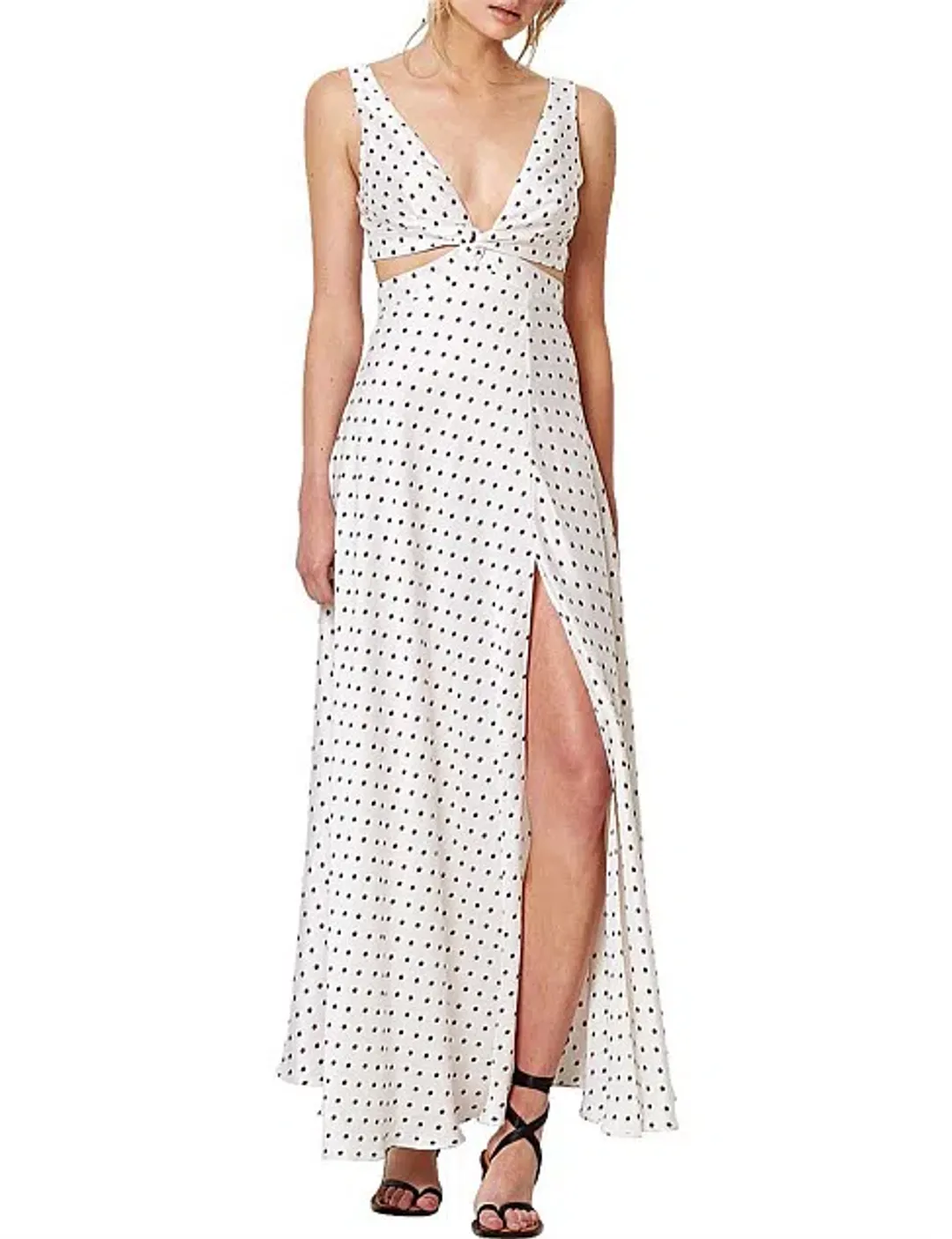 Bec & Bridge Little Cuba Maxi Dress Polka Dot Size 8 for rent on The Volte - main image